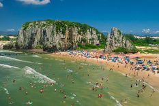 Esta playa es uno de los destinos de Brasil más visitados por los argentinos.