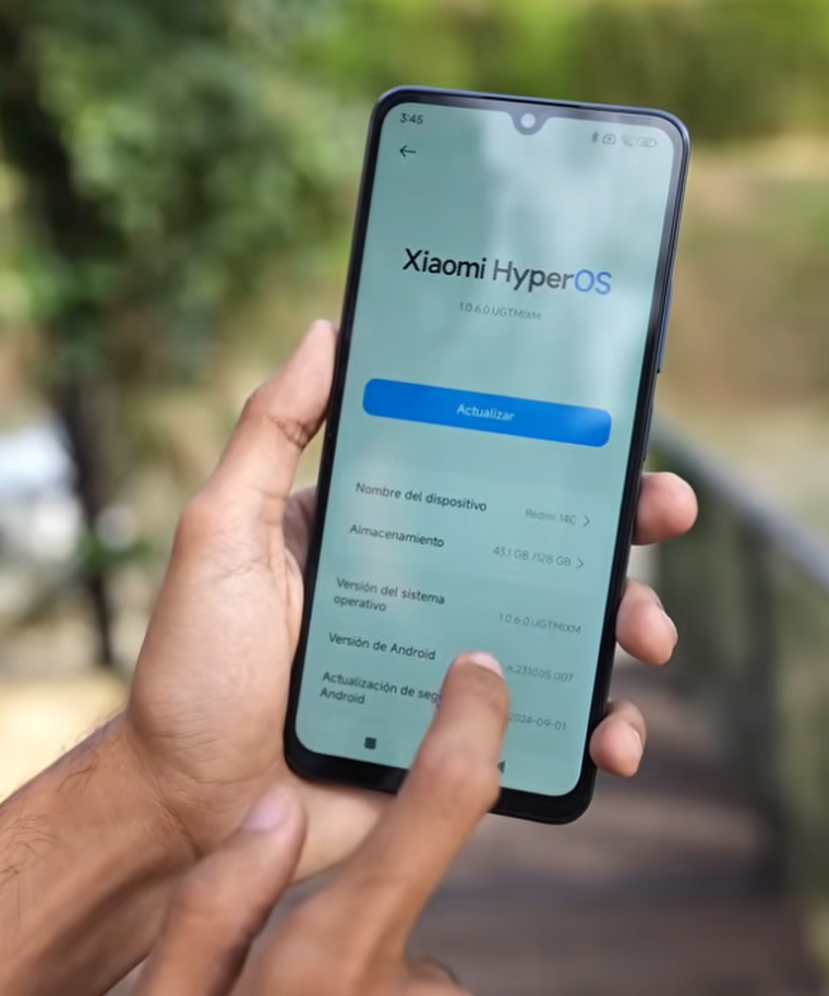 El Xiaomi Redmi 14C destaca por su gran superficie, aunque esto lo vuelve un equipo poco ergonómico. El Xiaomi Redmi 14C destaca por su gran superficie, aunque esto lo vuelve un equipo poco ergonómico.