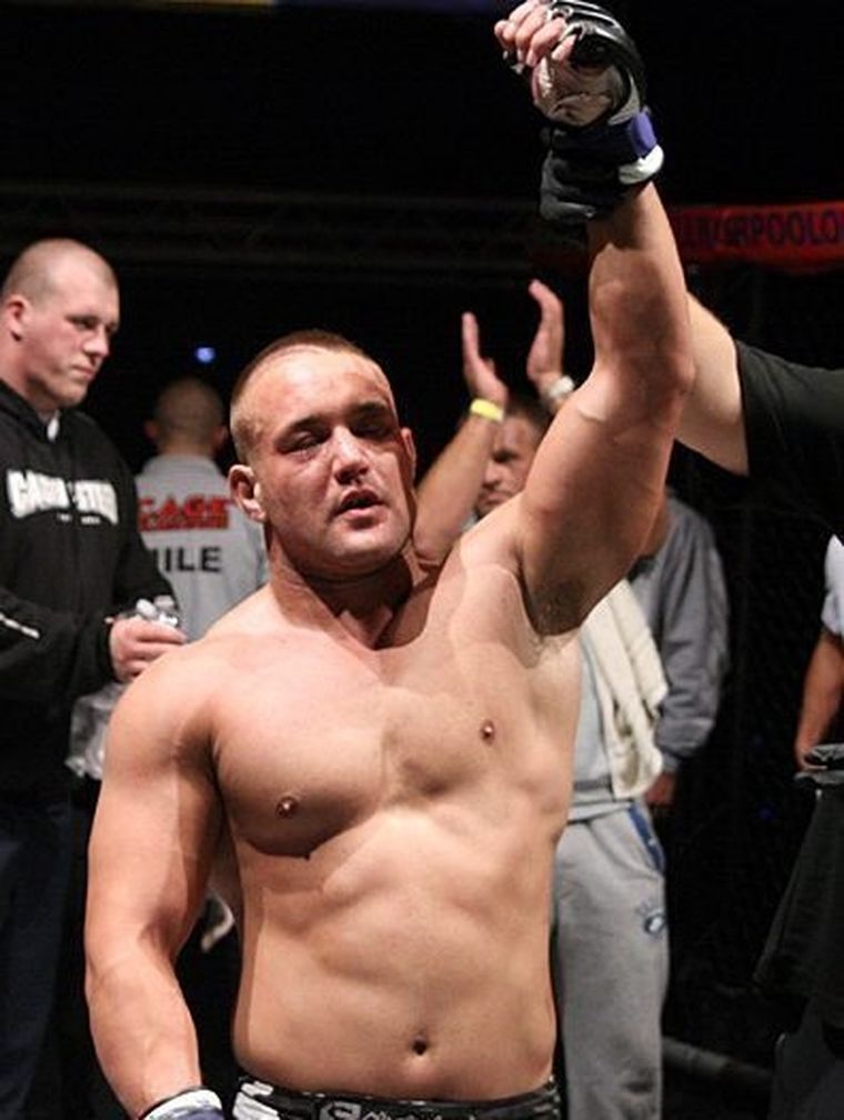 El asesino tras un combate. publicada en The Sun Foto: publicada en The Sun