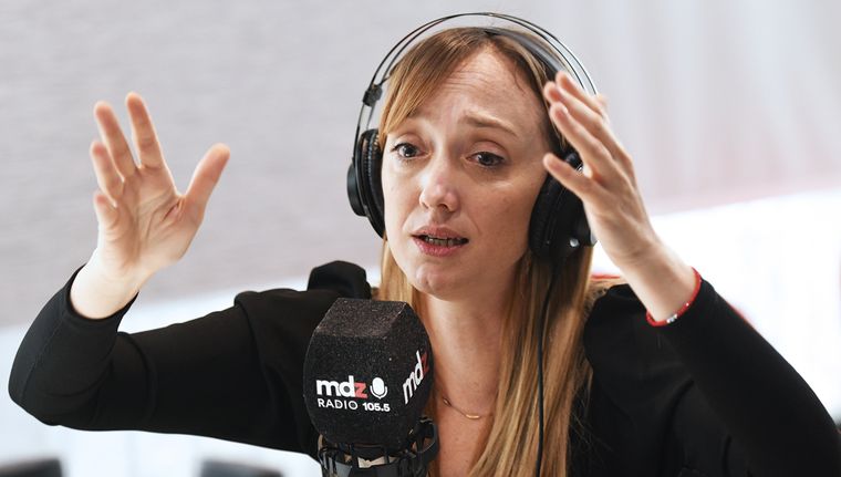 La senadora nacional Anabel Fernández Sagasti. Foto: Rodrigo DAngelo / MDZ