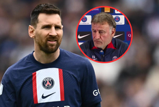 Galtier habló sobre los siblidos que recibió Messi en el PSG