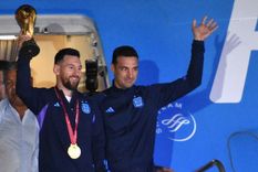 Messi y Scaloni están nominados para el premio The Best. Foto: Télam