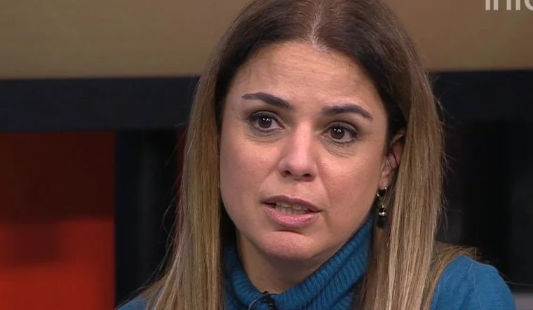 Jorge Lanata incomodó a Marina Calabró Foto: Captura TV