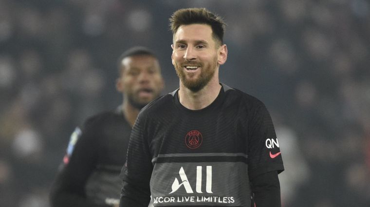 Messi volvió a la titularidad y marcó su primer gol en la Liga francesa Foto: PSG