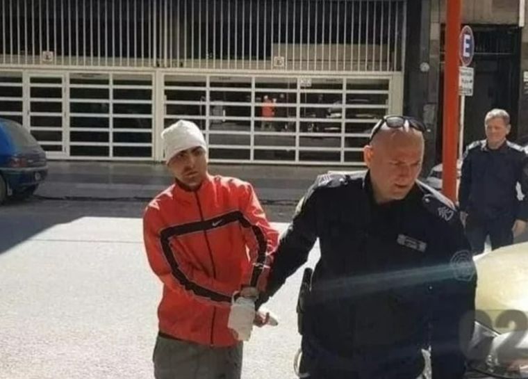 El joven de 18 años detenido tras el doble crimen Foto: Gentileza 0223