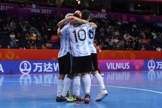 Selección argentina de futsal. Foto: AFA