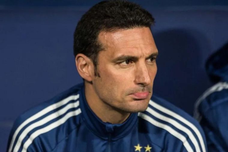 Scaloni, DT argentino. Foto: @Argentina