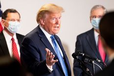 Trump carga contra los pirados que culpan a todos menos a China de la pandemia.