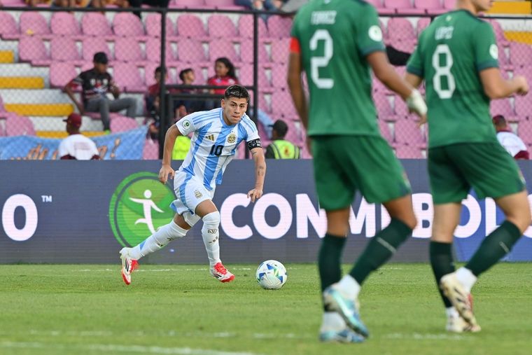 El Diablito Echeverri es uno de los goleadores del torneo, con tres goles en igual cantidad de partidos. Foto: Prensa AFA