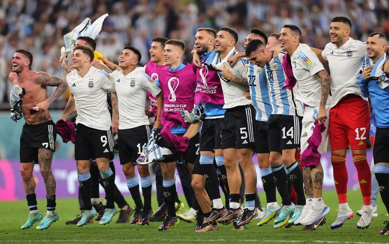 La Selección argentina está en cuartos de final: va contra Países Bajos. Foto: EFE