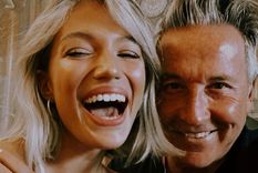 Stefanía Roitman y su futuro suegro Ricardo Montaner Foto: Instagram