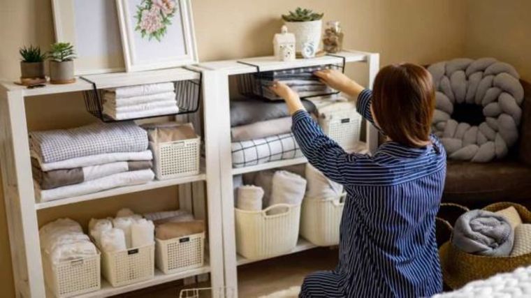 Con este método ordenarás rápidamente tu hogar Foto: Shutterstock