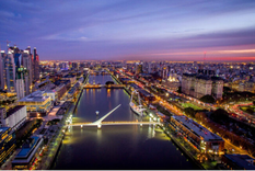 Se espera una jornada con el cielo parcialmente nublado Foto: Gobierno de la Ciudad de Buenos Aires