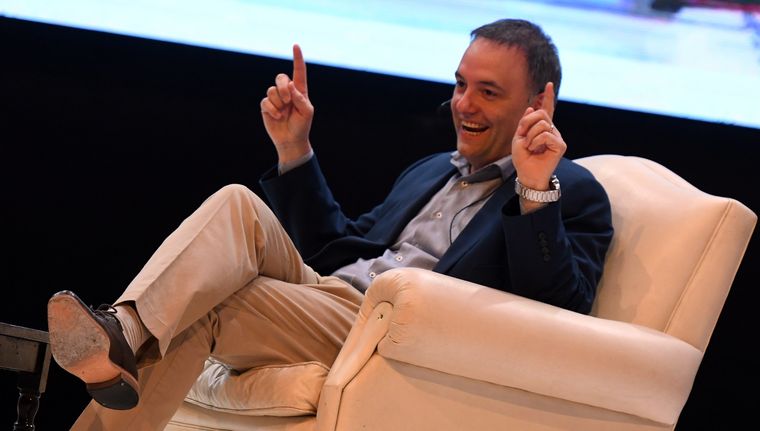 El vocero presidencial durante un acto Foto: ALF PONCE MERCADO / MDZ