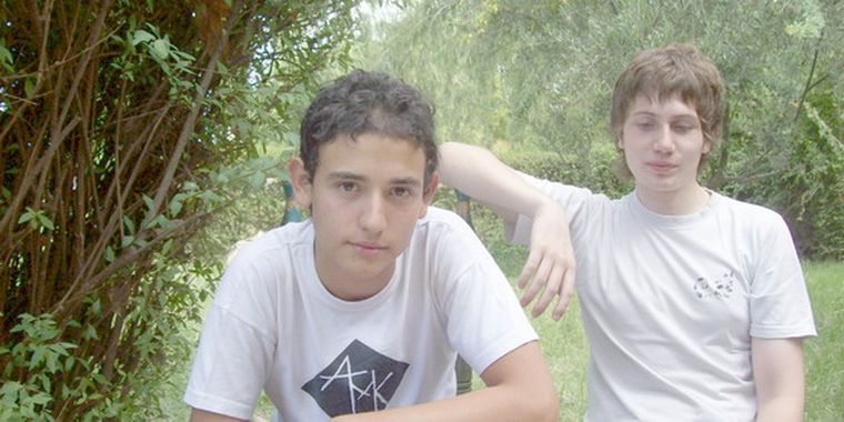 Parte de Ama Cunkay, Nahuel Jofré y Laureano Busse.