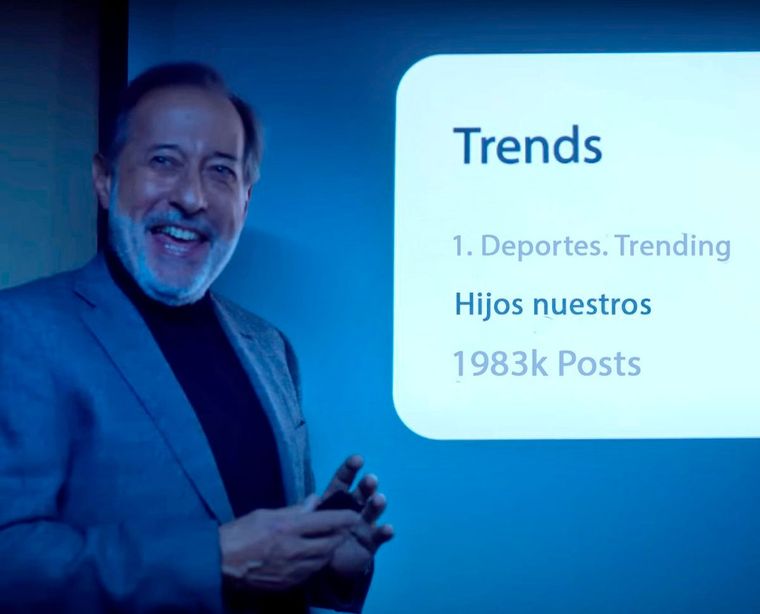 Francella, protagonista de la cargada de Independiente a Racing Foto: Independiente