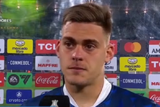 El atacante habló ante los micrófonos de la transmisión oficial. Foto: Captura El atacante habló ante los micrófonos de la transmisión oficial. Foto: Captura