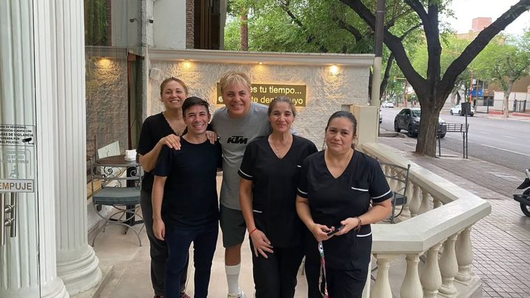 El pasado fin de semana, Cristian Castro estuvo en Mendoza.