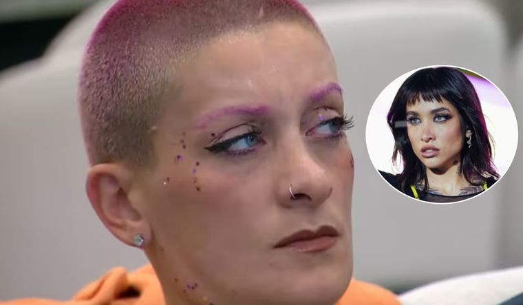 Furia apuntó contra María Becerra. Foto: Captura tv