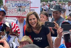 La diputada por Cuba en Estados Unidos, María Elvira Salazar. Foto: María Elvira Salazar - X