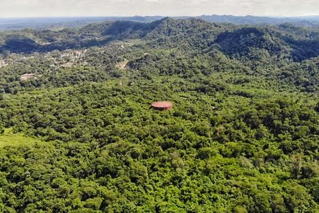 Se ubica en la región del Norte Verde, a 360 km de la ciudad de Salta Foto: Captura de video de Gonza Guantay