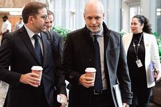 Fernando Straface junto a Horacio Rodríguez Larreta