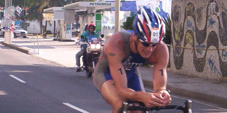 El ciclismo. El fuerte del mendocino que corre con los colores del Club Mendoza de Regatas. Foto: Asociación Mendocina