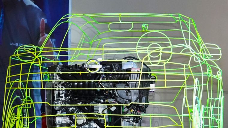 El motor número 17 millones es un MRK2. Foto: Nissan