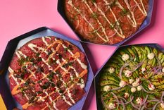 Bubusan busca fusionar los platos emblema de Italia y Japón para crear algo nunca antes visto, la pizza sushi. Foto: Bubusan