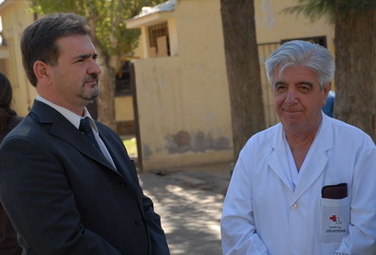 Los responsables médicos dieron el primer parte oficial. Foto: Pachy Reynoso / MDZ