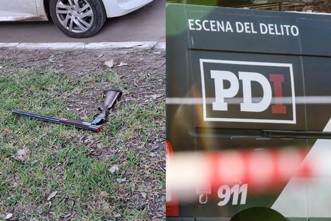 El arma utilizada por el tirador. El arma utilizada por el tirador.