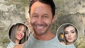 Benjamín Vicuña, Pampita y la China Suárez, un triángulo que supo ser conflictivo. Créditos: Archivo MDZ