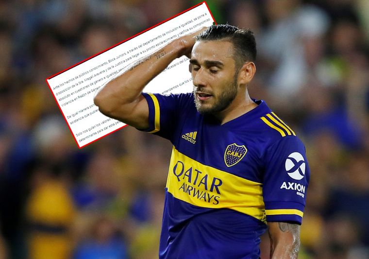 Salvio está acusado de atropellar a su exmujer Magalí Aravenas y Boca emitió sus primeras palabras al respecto.