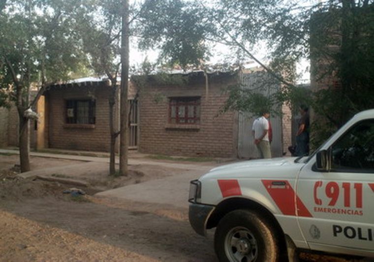 Esta es la vivienda donde escondieron la camioneta. Foto: MDZ