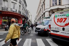 Integrantes del SAME trabajaron tras el accidente (imagen ilustrativa). Foto: Télam