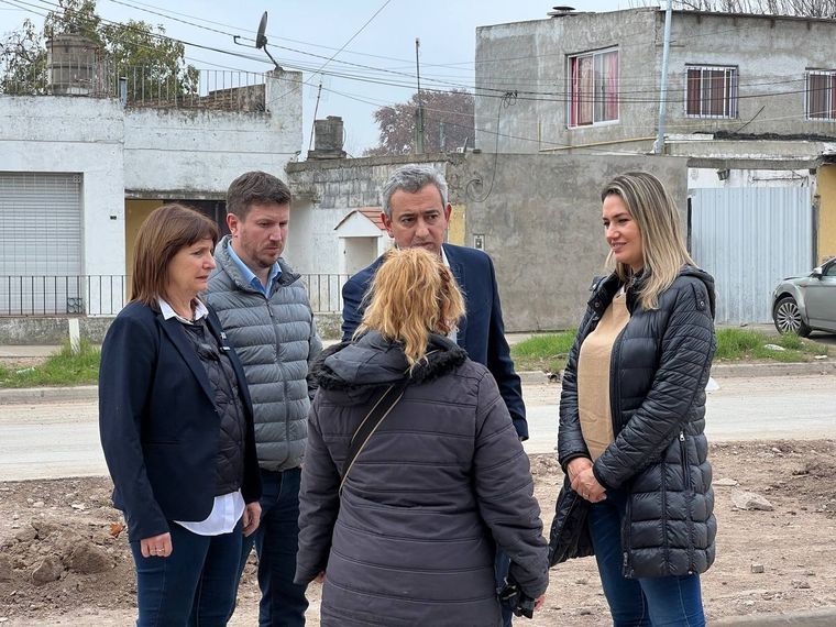 Patricia Bullrich recorrió Rosario junto a Carolina Losada Foto: Prensa Patricia Bullrich