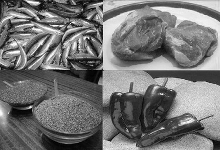 Brochettes para Nochebuena.