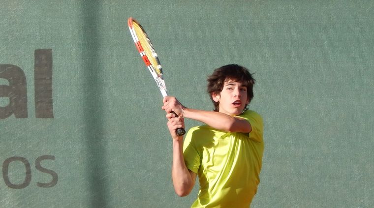 Gerónimo González Dolci se quedó con la Categoría Varones sub 14. Foto: Juan Borsani/MDZ