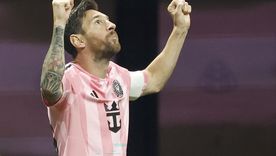 El festejo de Lionel Messi tras su golazo ante Porto en el Mundial de Clubes