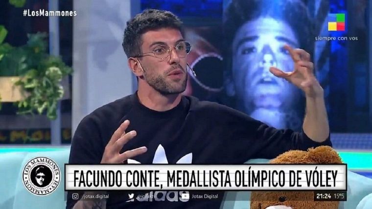 Facundo Conte en Los Mammones