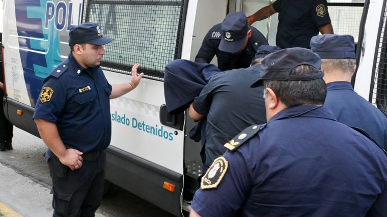 Uno de los acusados por el crimen de Tomás Foto: NA