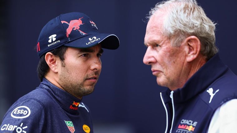 Helmut Marko no ocultó que Max está por encima de Checo. Foto: Red Bull