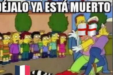 MDZol | Inglaterra - Francia memes