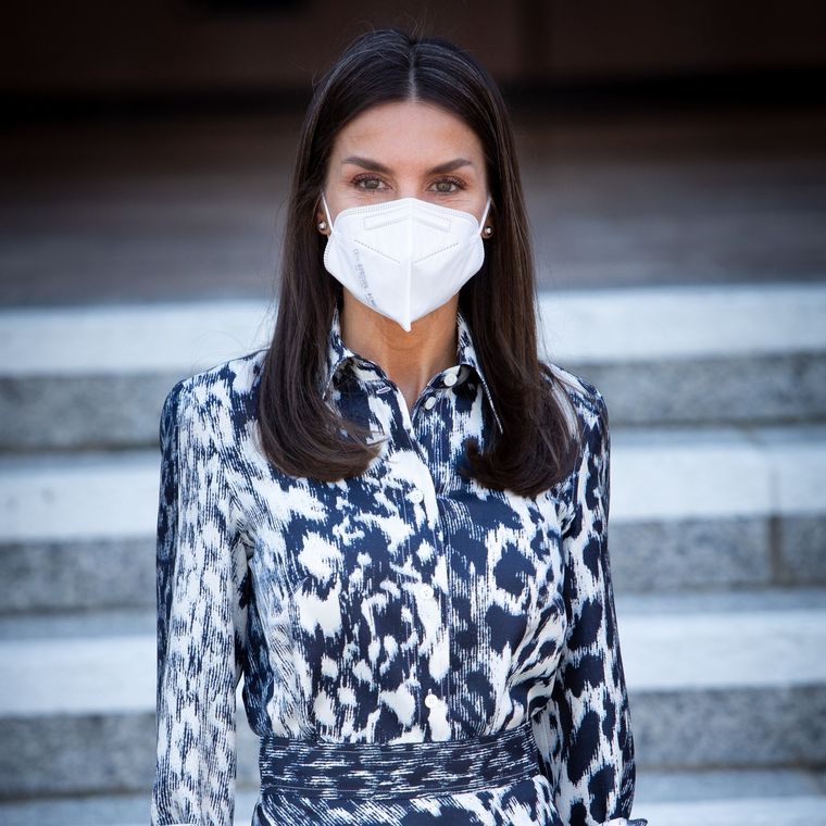 Letizia Ortiz asistió sola al Madrid World Blindness 2021 Foto: Vogue