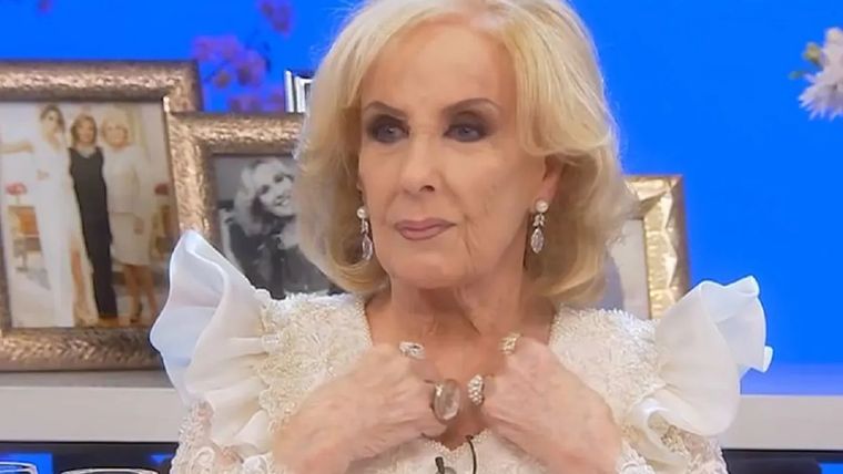 Mirtha Legrand atraviesa un problema de salud Foto: Captura de video El Trece