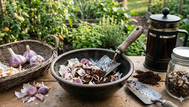 Un truco de jardinería qu eno falla. Fuente: IA Gemini. Un truco de jardinería qu eno falla. Fuente: IA Gemini.