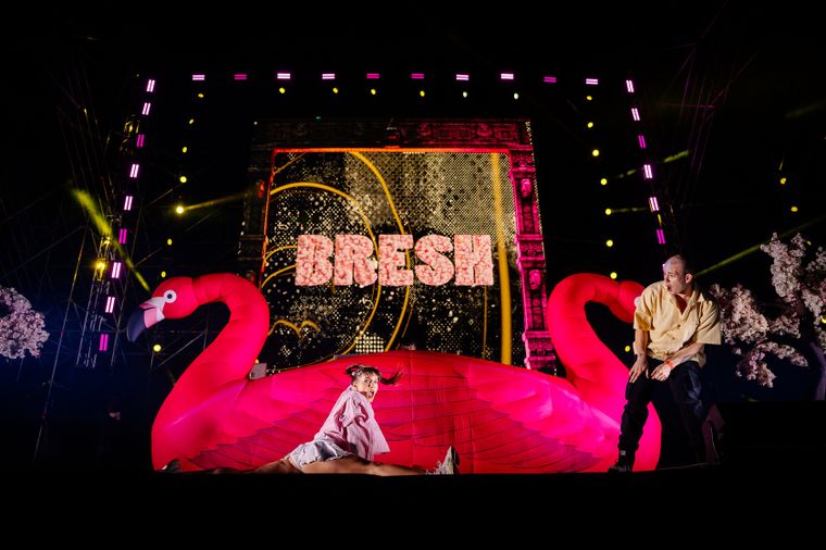 La Bresh estuvo presente en la Fiesta de Disfraces en San Nicolás. La Bresh estuvo presente en la Fiesta de Disfraces en San Nicolás.