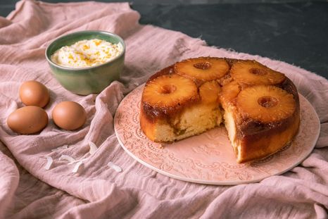 Aprendé a preprarar esta tarta invertida. Aprendé a preprarar esta tarta invertida.