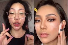 TikTok, maquillaje, Skin glass