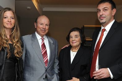 MDZol | Gema Crespo, el ingeniero Osvaldo Pagano, Elsa de Pagano y el doctor Bruno Molesini Pagano, muy elegantes. Foto: Gentileza
